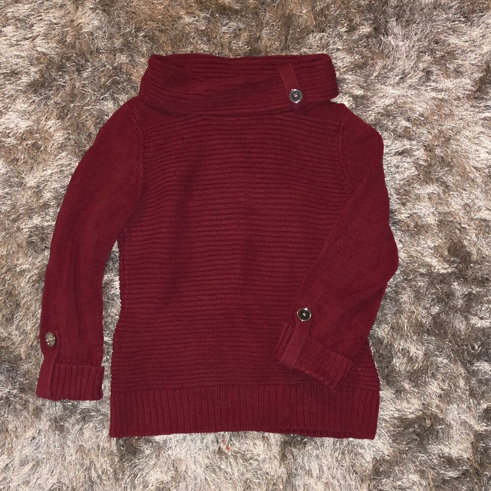 Maroon Sweater Jones New York sz S